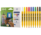 Centropen Special Markers for Metal, Glass, Plastic, Ceramics, Stone 8 + 1 pieces