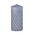 Arome Velor with grooving candle cylinder dark gray 70 x 150 mm