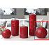 Lima Ice candle red ball 100 mm 1 piece
