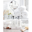 Scottish Fine Soaps Au Lait liquid soap dispenser 300 ml + hand lotion dispenser 300 ml, duo set