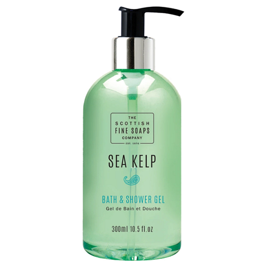 Scottish Fine Soaps Seaweed bath and shower gel dispenser 300 ml