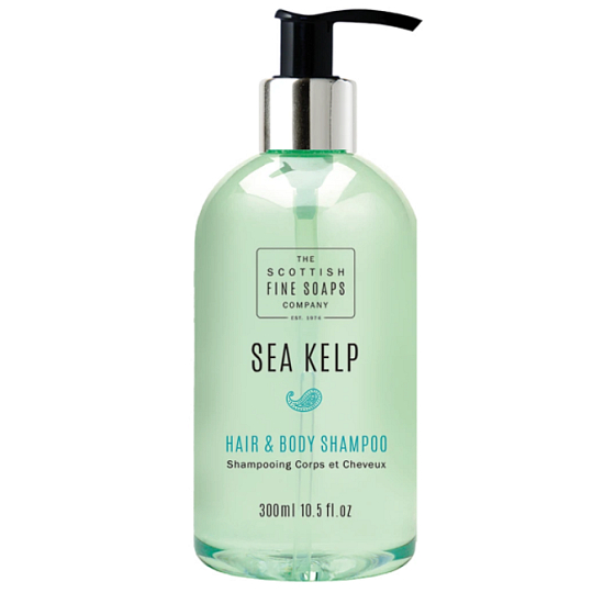 Scottish Fine Soaps Seaweed Body and Hair Wash Dispenser 300 ml