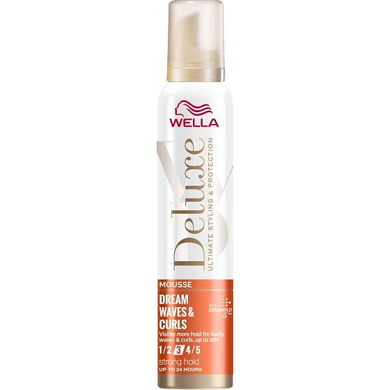 Wella Deluxe Dream Waves & Curls medium fixation foam hair conditioner 200 ml