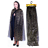 Rappa Halloween Costume witch cloak for adults, length 116 cm