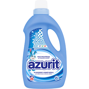 Azurit washing gel for modern and delicate laundry 25 washes, 1 l