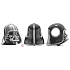 Charm Sterling silver 925 Marvel Star Wars Darth Vader, bead for bracelet