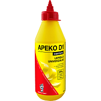 APEKO D1 Wood, Paper, Leather Glue with Applicator, 250 g