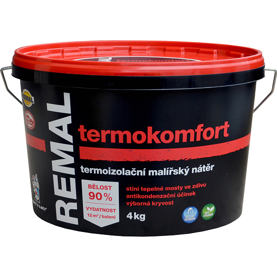 REMAL Termokomfort thermal insulation paint for walls, 4 kg