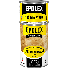 Epolex S1300 Gloss Two-Component Wood Lacquer + Hardener, 840 g