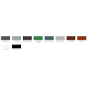 Supermal 3v1 S2177 0199 black top synthetic paint for metals, 2.5 l