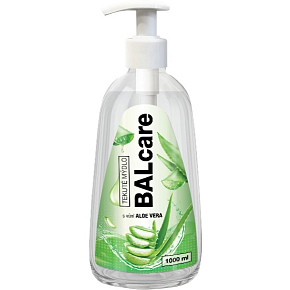 Balcare Aloe Vera Liquid Soap with Dispenser 1 L
