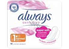 Always Ultra Sensitive Normal Plus intimate pads 10 pieces