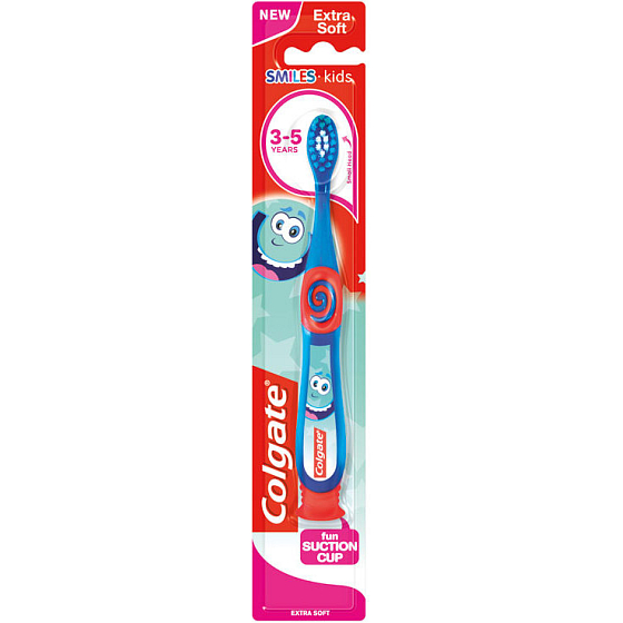 Colgate Smiles Kids 3 - 5 years extra soft toothbrush for children 1 piece