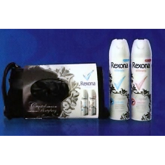 Rexona Crystal Clear party handbag X10, cosmetic set