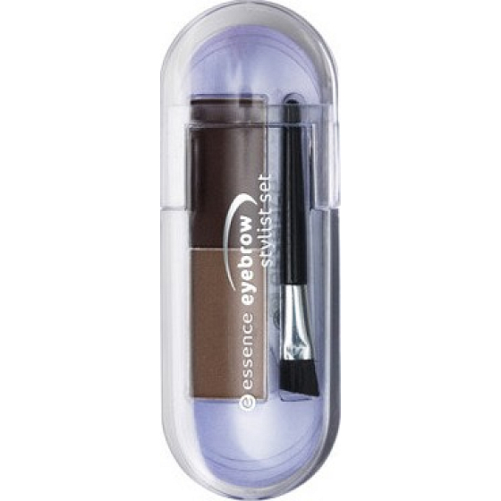 Essence Eyebrow Stylist set for adjusting eyebrows 01 Natural Brunette Style 2 g, cosmetic set