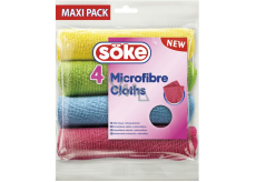 Söke Microfibre Cloths multi-purpose microfiber cloth 30 x 30 cm 4 pieces