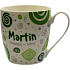 Nekupto Twister mug named Martin green 0.4 liters