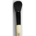 Be Chic! Professional White B 02 cosmetic brush with natural goat bristles universal 19 cm