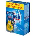 Finish Classic dishwasher tablets 100 pieces + Calgonit Finish Lemon and Lime dishwasher freshener 1 piece