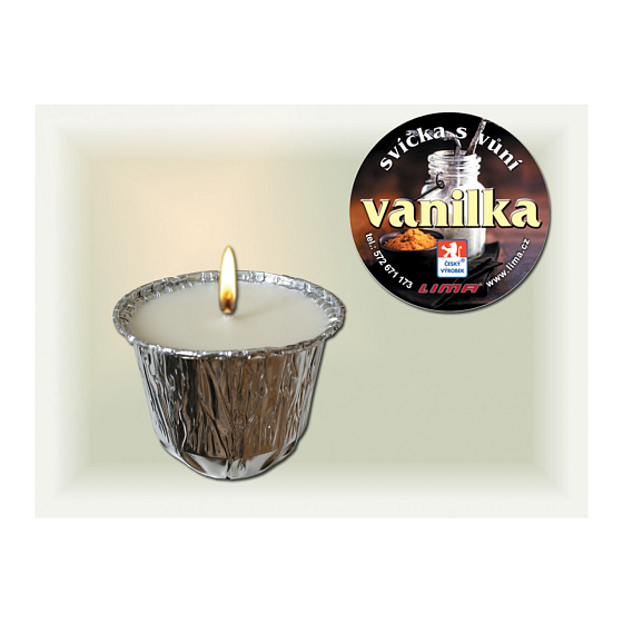 Lima Ozona Vanilla scented candle 115 g