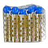 Duko Metal curler with a medium ball 18 mm, 10 pieces