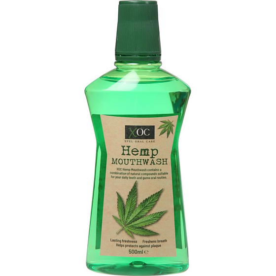Xoc Hemp Mouthwash with Hemp Extract 500 ml