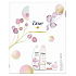 Dove Nourishing Secrets Radiant Ritual Lotus Flower and Rice Water Shower Gel 250 ml + antiperspirant deodorant spray 150 ml + toilet soap 100 g, cosmetic set