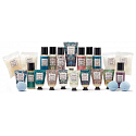 Heathcote & Ivory Dove & Rose Advent calendar mix of hand creams, bath foams, washing gels, bath salts and sparkling bath balls, cosmetic set