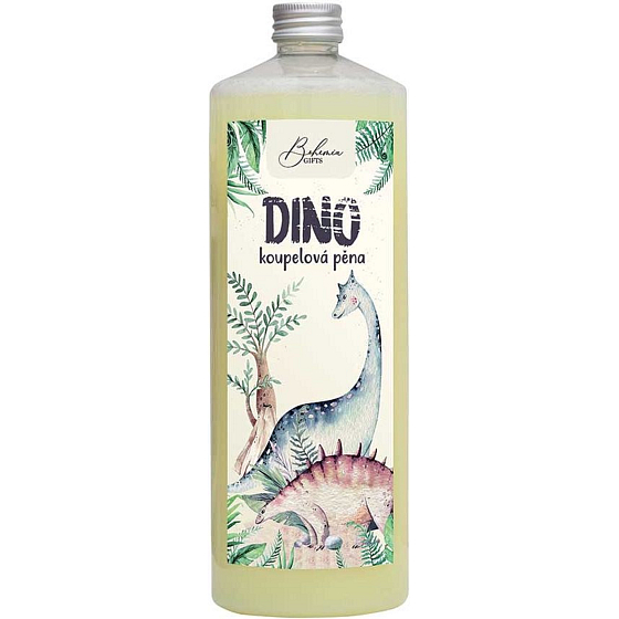 Bohemia Gifts Dino Banana bath foam for children 1000 ml