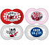 Mam Rock´n´Roll silicone orthodontic pacifier 6+ months different patterns and colours 1 piece