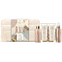 Grace Cole Vanilla shower gel 100 ml + body mist 100 ml + hand and nail cream 50 ml + body cream 50 ml + bath washcloth + cosmetic bag, cosmetic set for women