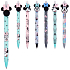 Colorino Rubberized pen Minnie Mouse without face green, blue refill 0,5 mm