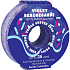 Bomb Cosmetics Violet Beauregarde Donut natural shower massage bath sponge with fragrance 165 g