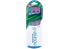 Sensodyne Nourish Healthy Clean Soft toothbrush 3 pieces assorted colors