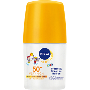 Nivea Sun Kids Sensitive protect & play SPF 50 children's sunscreen lotion, 50 ml