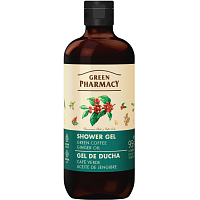 Green Pharmacy Shower Gel Green Coffee and Ginger Oil 500 ml