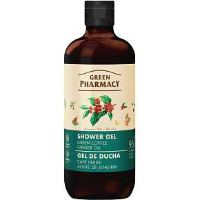 Green Pharmacy Shower Gel Green Coffee and Ginger Oil 500 ml Green Pharmacy Shower Gel Green Coffee and Ginger Oil 500 ml