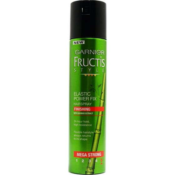 Garnier Fructis Style Elastic Power Fix Finishing Mega Strong Hair Spray 250ml