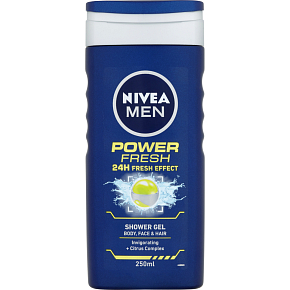 Nivea Men Power shower gel, 250 ml