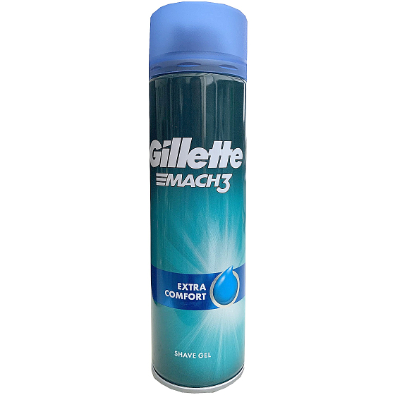Gillette Mach3 Extra Comfort Shaving Gel for Men 200 ml
