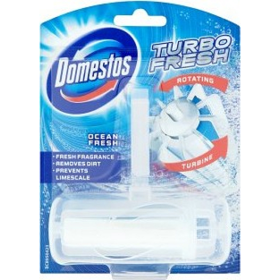 Domestos Turbo Fresh Ocean Fresh Toilet block rotary rigid 38 g