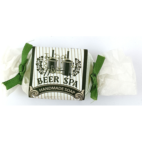 Bohemia Gifts Beer Spa with glycerin handmade toilet soap candy 30 g
