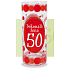 Nekupto Birthday glass Perfect woman 50 12 cm