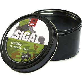 Sigal shoe polish, black, 250 g