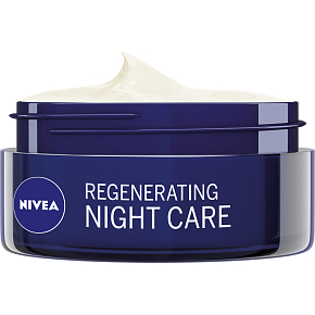 Nivea 24h Moisture + Regeneration emollient regenerating night cream for normal to combination skin 50 ml