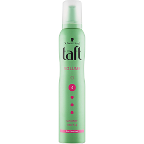 Taft Volume, foam hairspray with push-up effect, Fixing strength 4, 200 ml