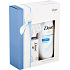 Dove Gentle Exfoliating shower gel 250 ml + toilet soap 100 g + washing sponge, cosmetic set