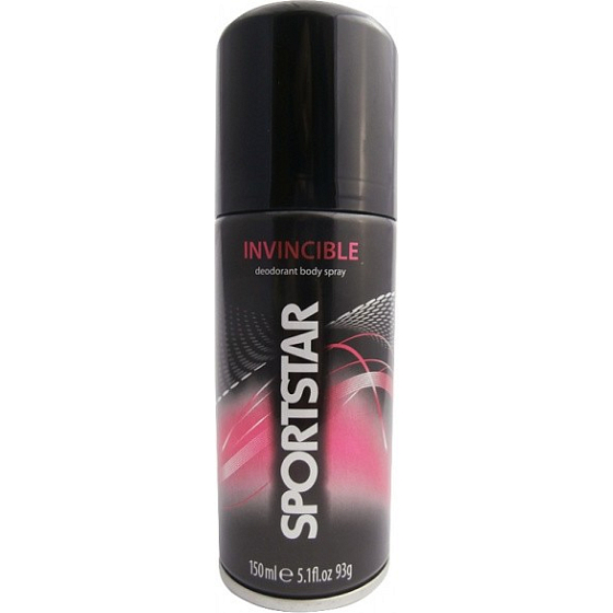 Sportstar Men Invincible deodorant spray for men 150 ml