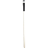 Cosmetic brush black and white straight 18 cm