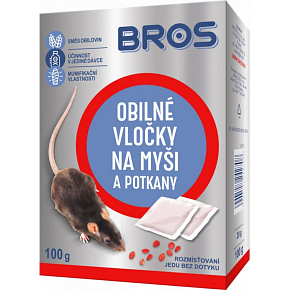 Bros Oat Flakes Against Mice, Rats and Vermin, 100 g
